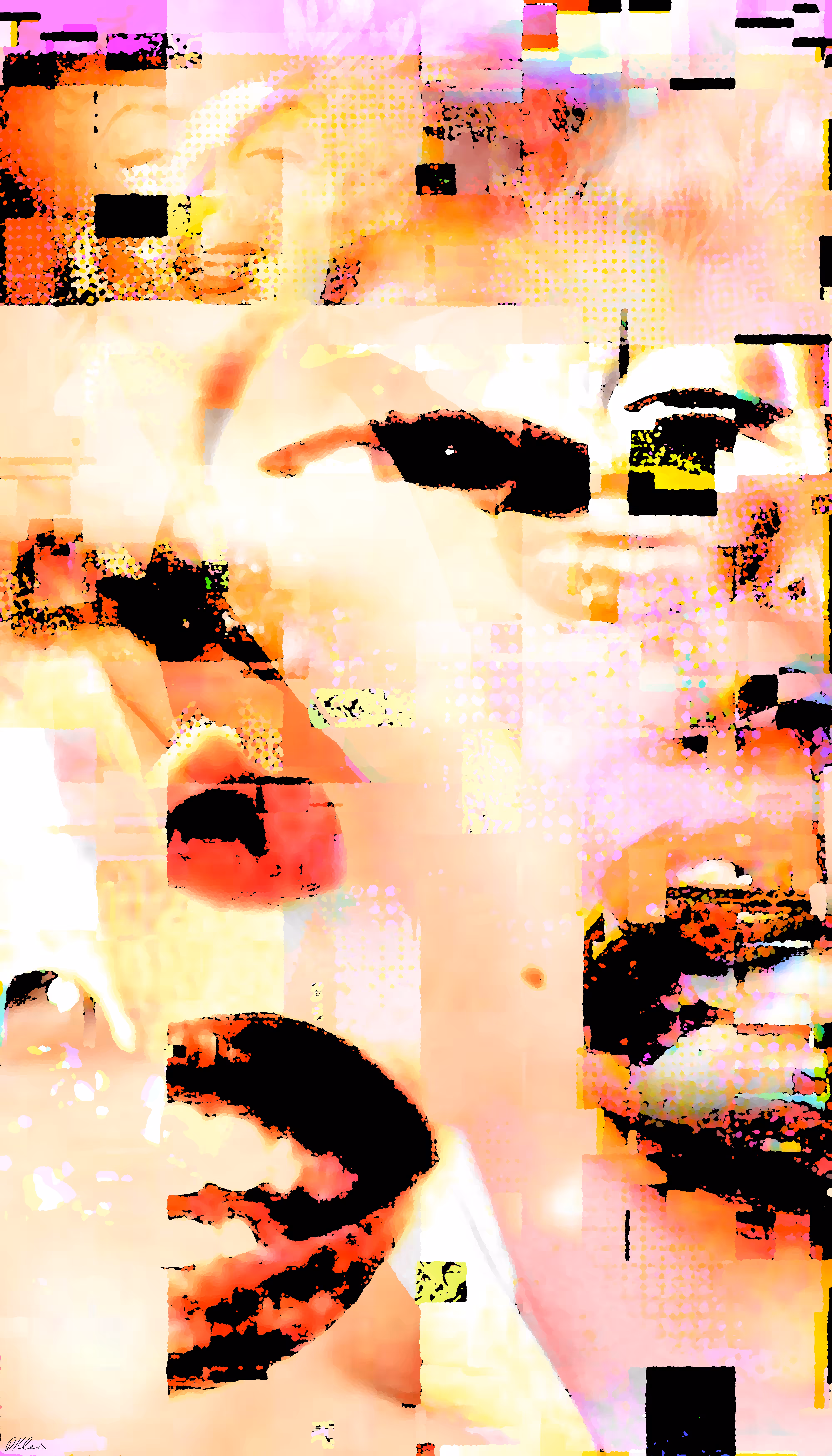 Merged Fragments of Marilyn