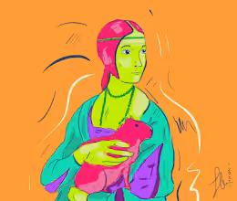 Lady of carpincho