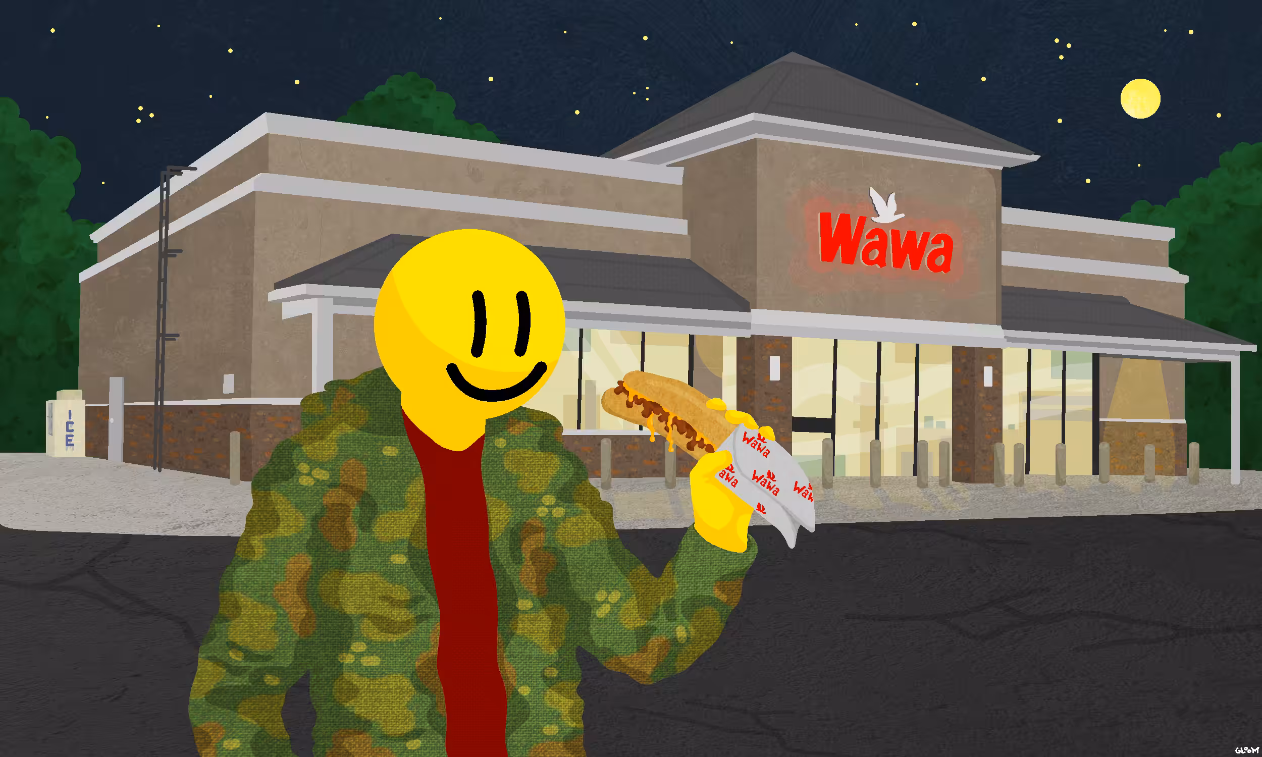 Midnight at Wawa