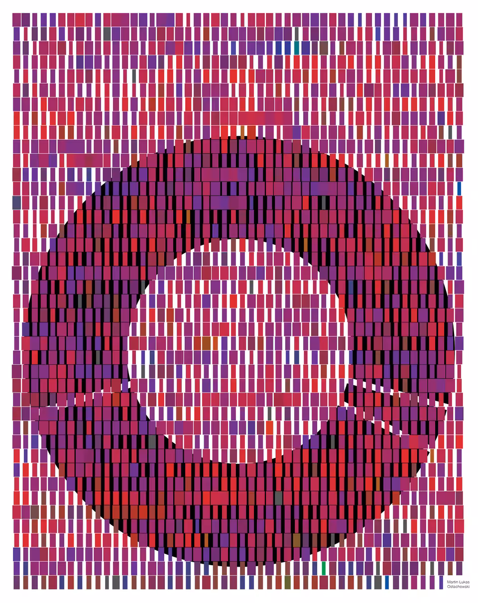 Seed Phrase Words Visualization RGBCSV White Edition