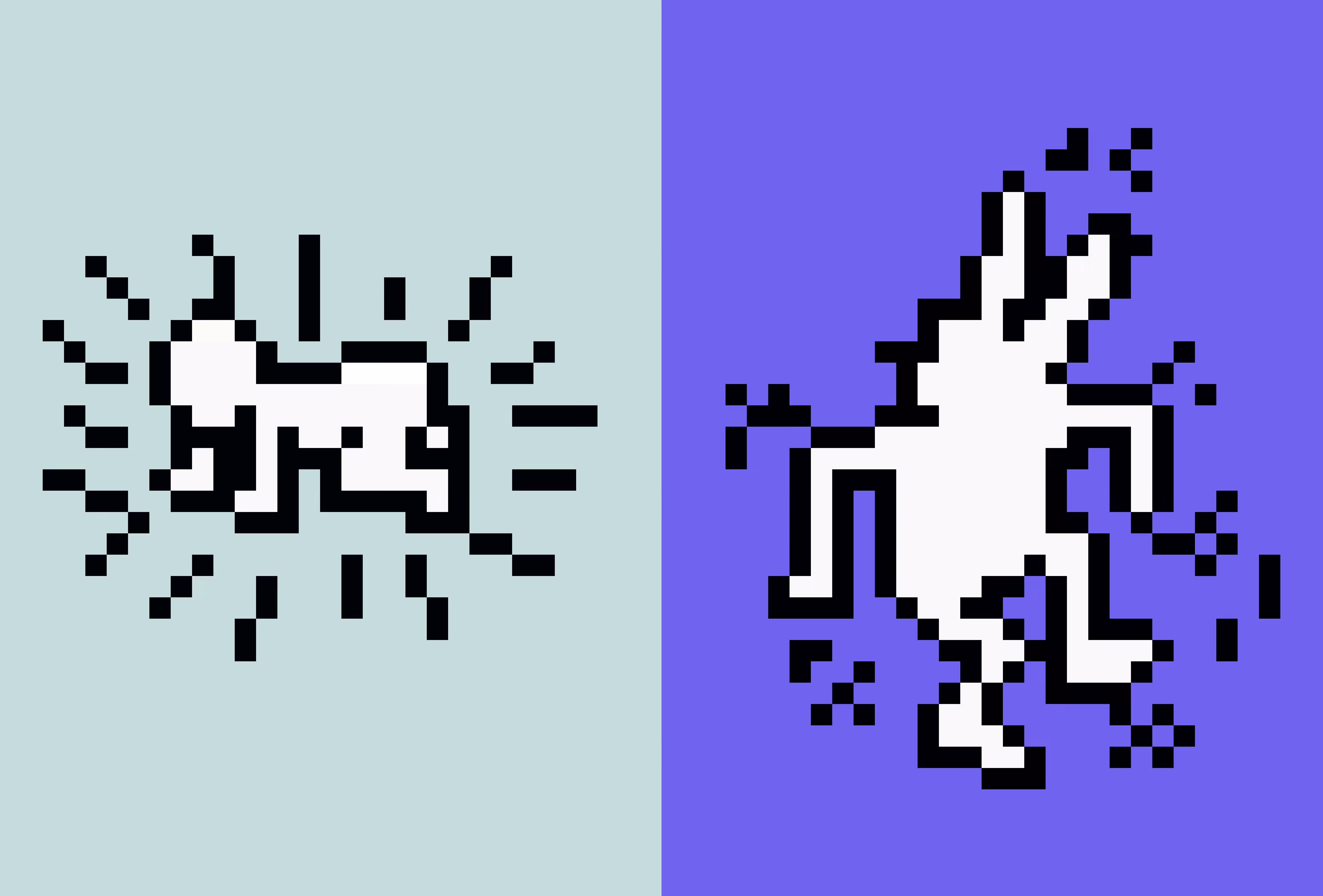 Radiant Baby + Dancing Dog