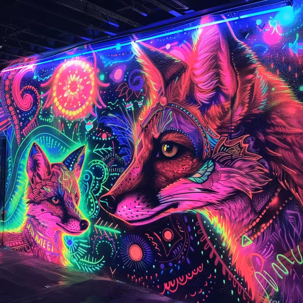Foxy_Wall_Street_illuminated_art