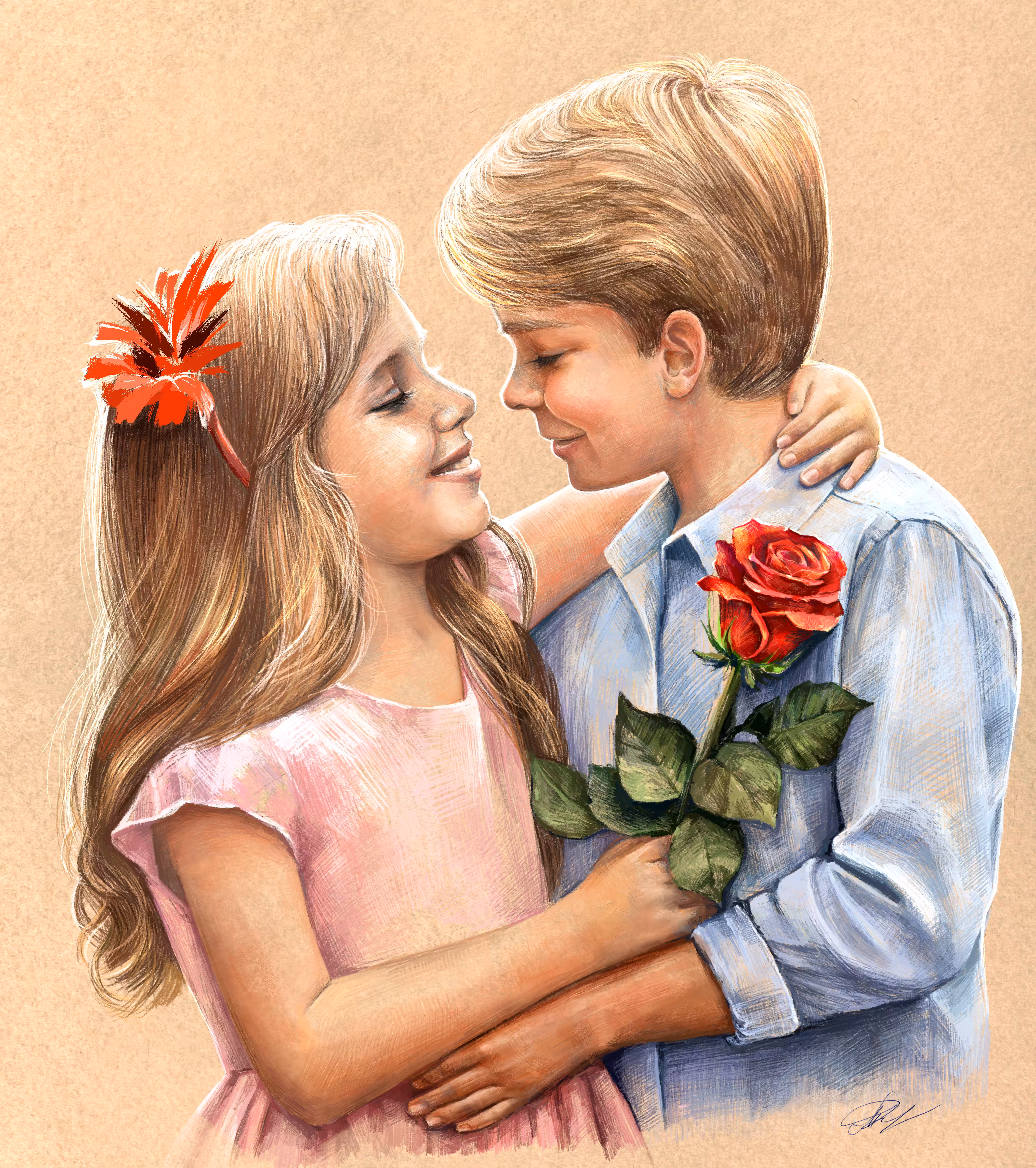 Fist kiss