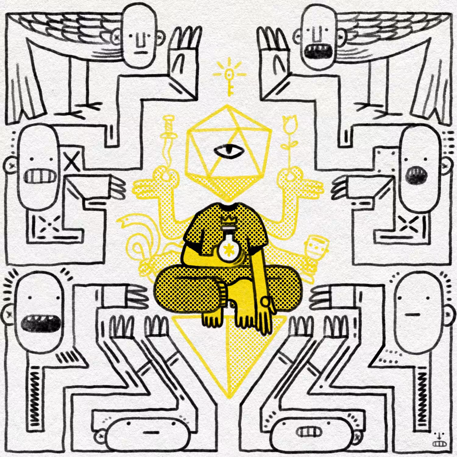 An Idol of Perfect Balance