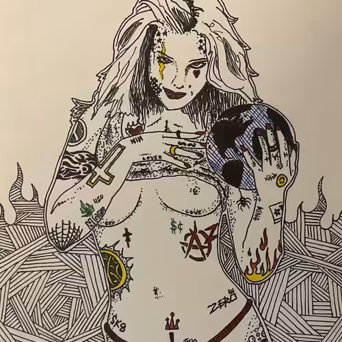 Ink #10 She Holds The Power