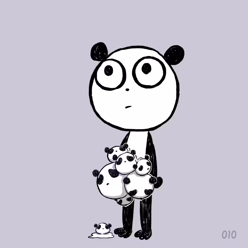 Infected panda no.010