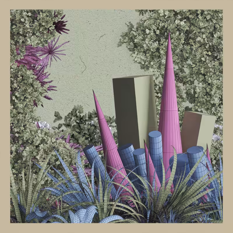 Geo-forest #3dart #21