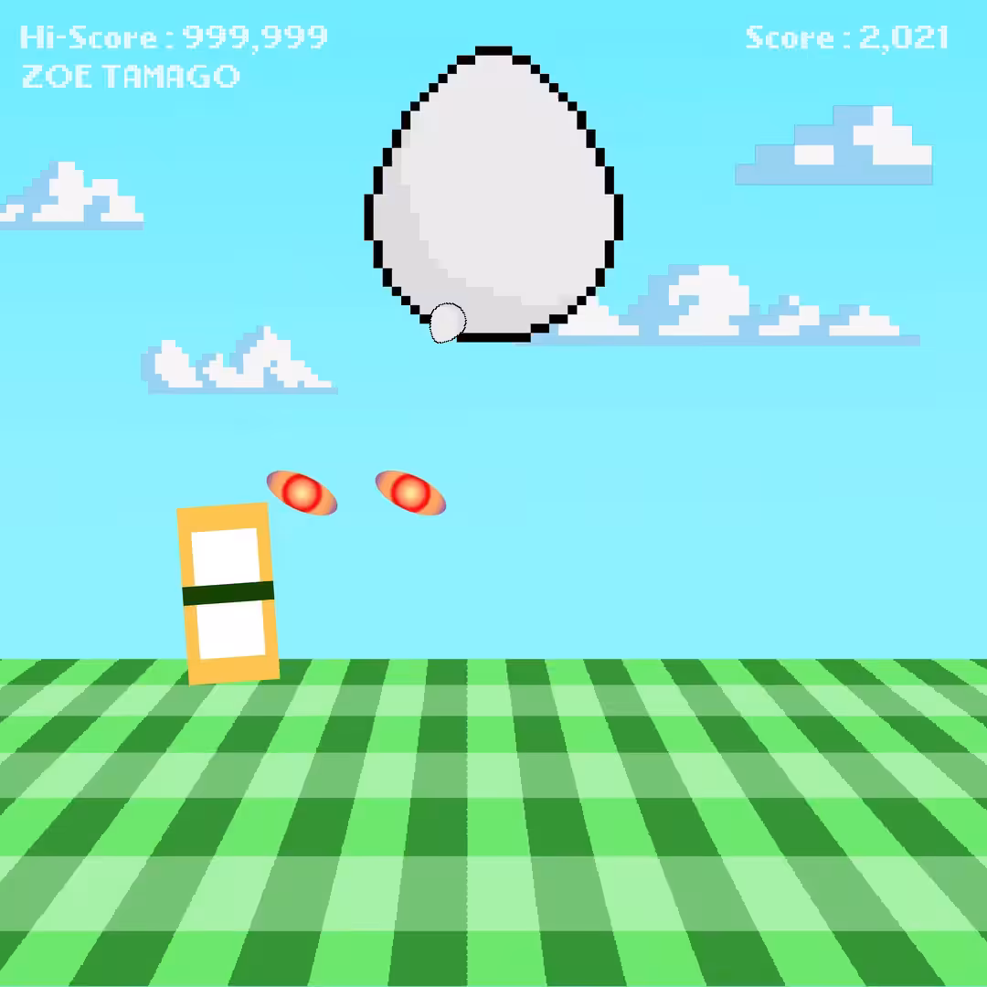 Tamago Space Arcade Pew Pew