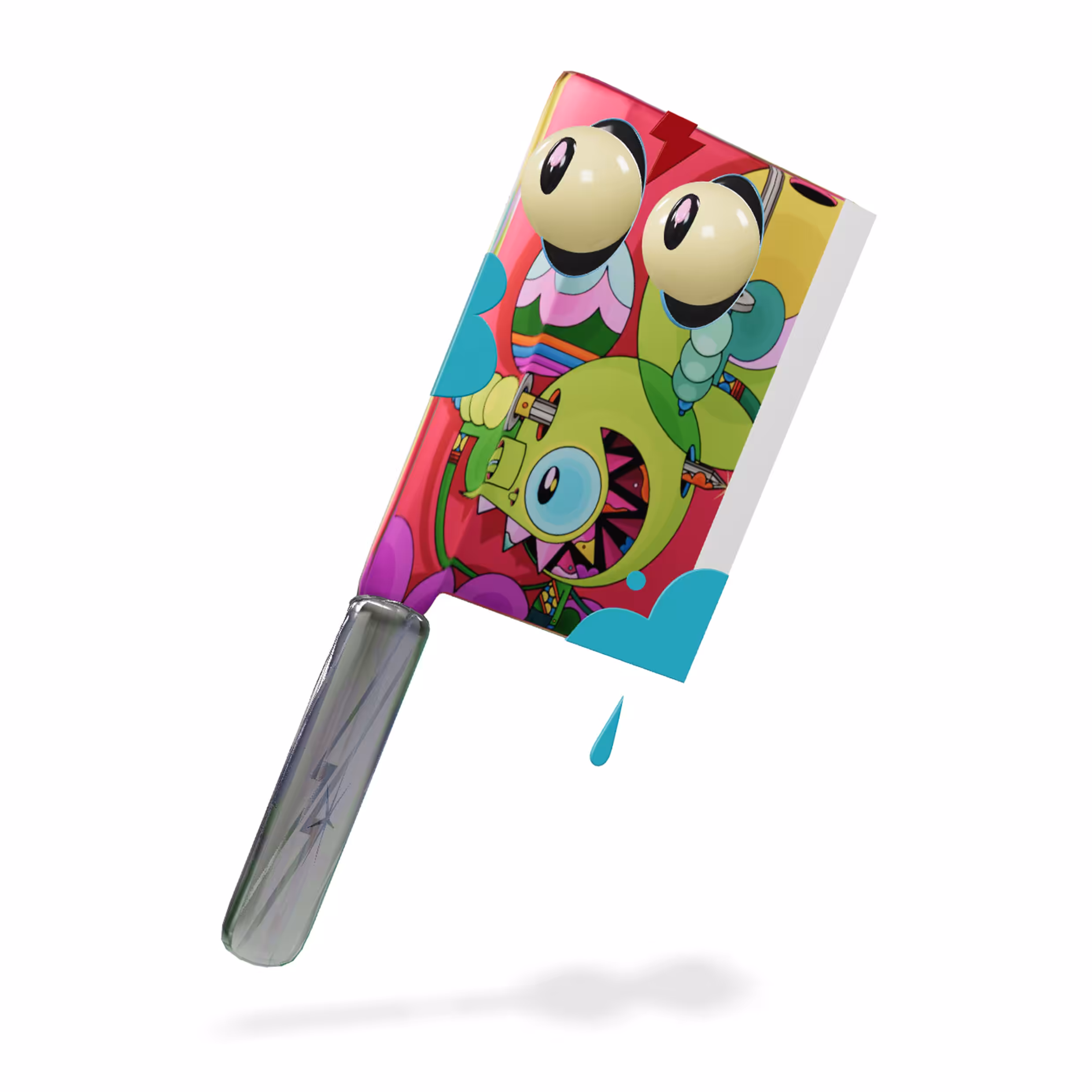 "The wild things"-  SPACEMONKEYS Knife (Popil X Dalek)
