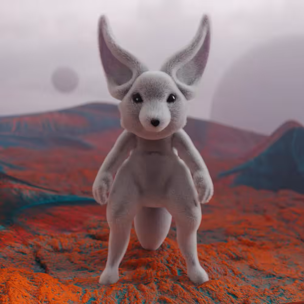 Strange little desert monster