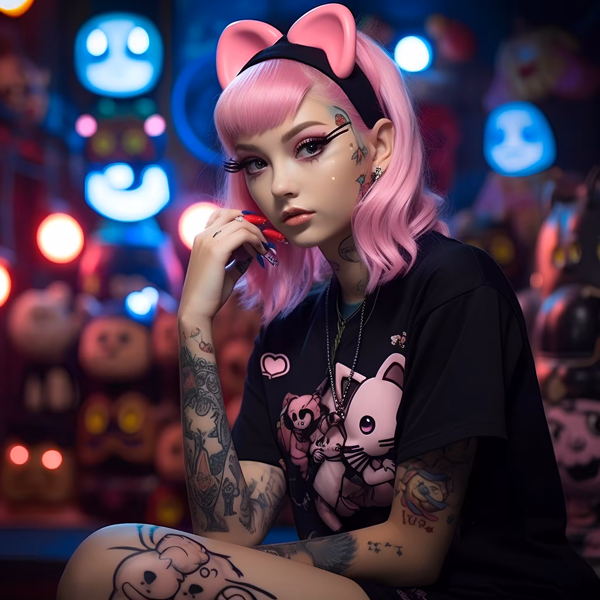Cat Girl Punk #1 