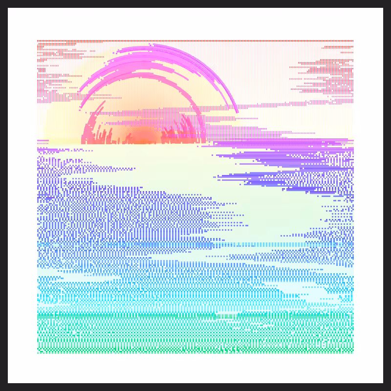 Glitch Acuarela #1