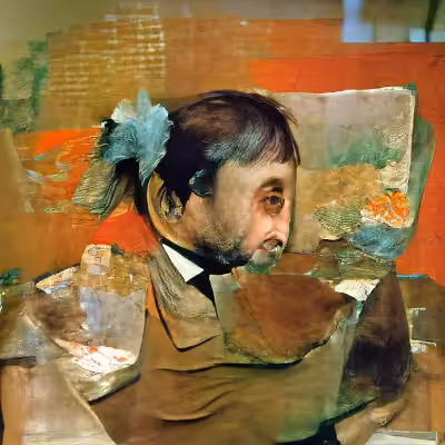 Portrait of Edgar Degas