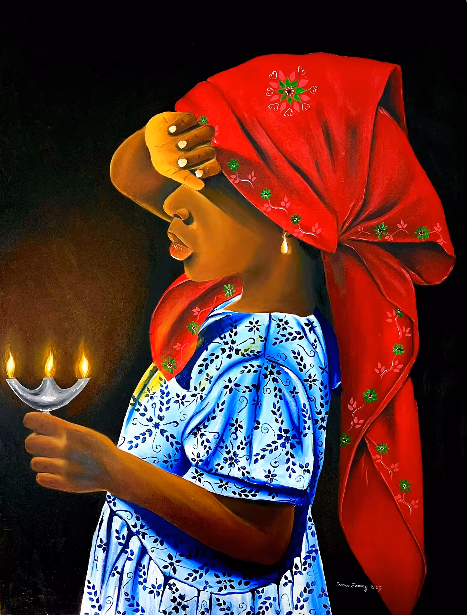 Small Hands Sacred Flames
