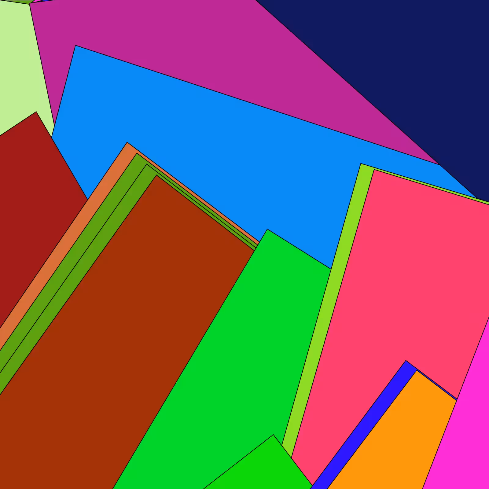 Kami Paper Piles - #13