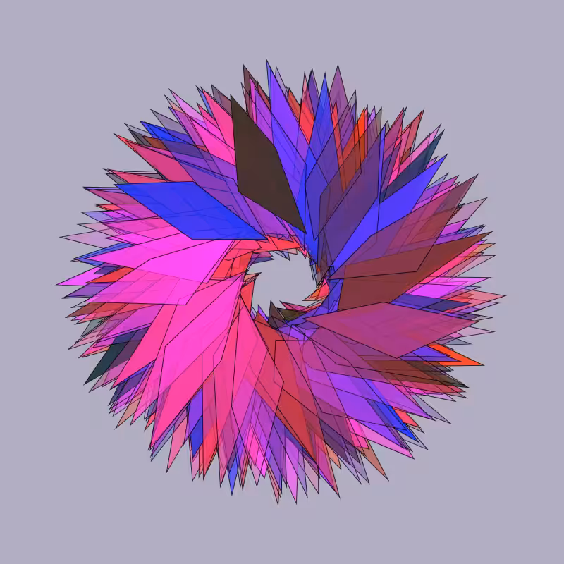 mosaic flower #91