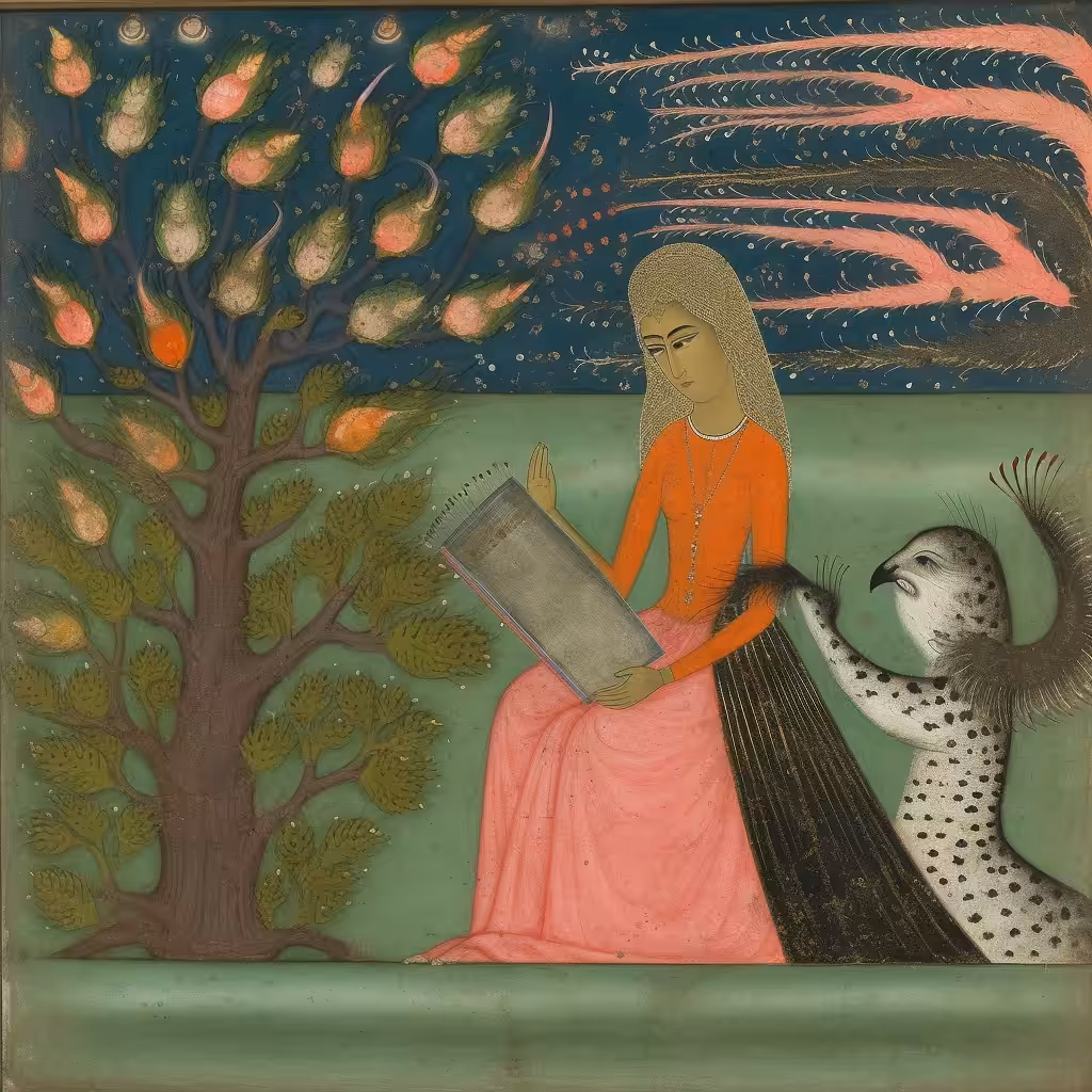 Woman with computer