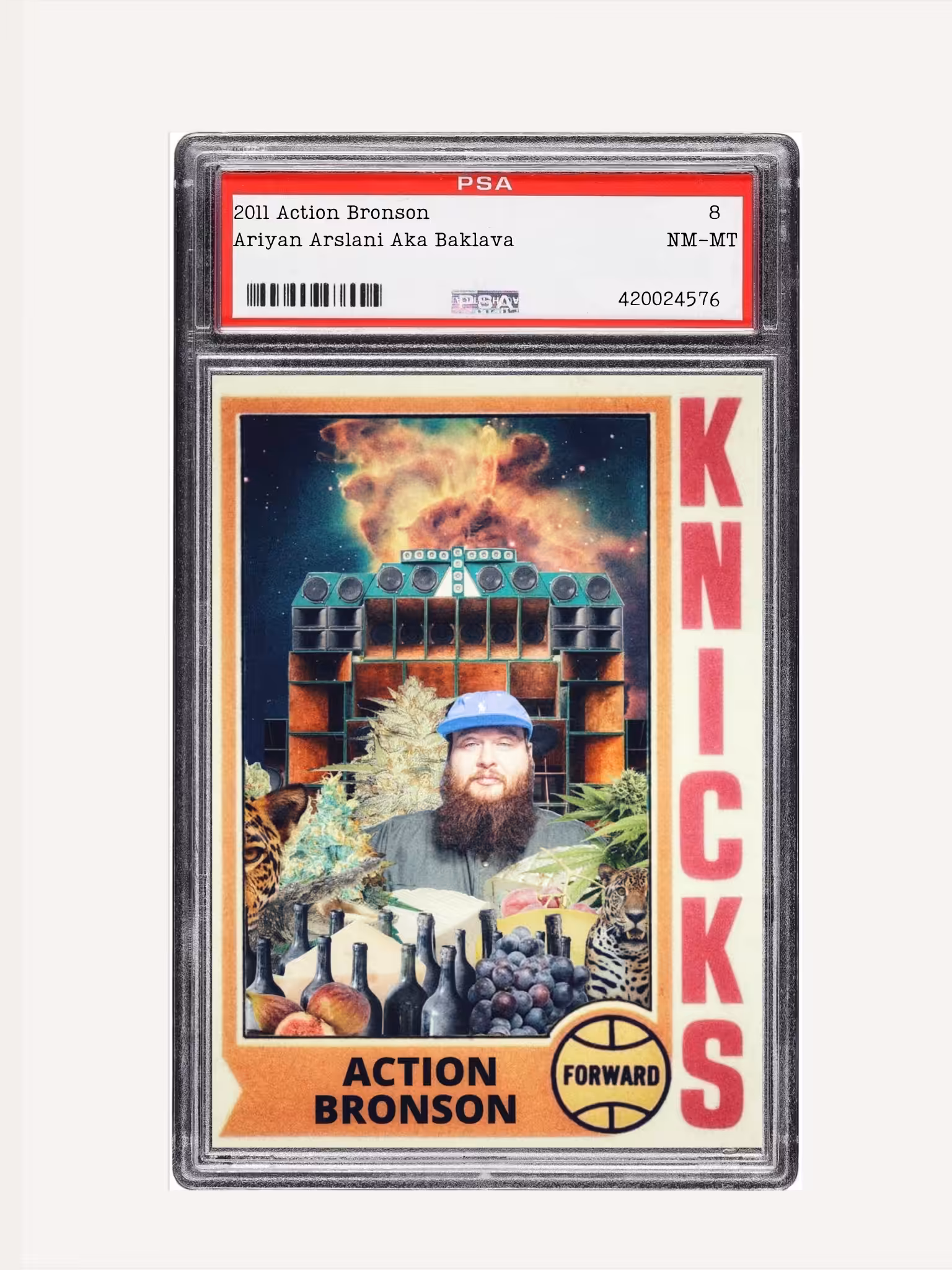 SS2022-20 Action "Baklava" Bronson TC NM Graded 