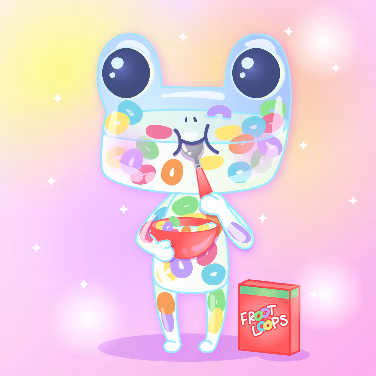 Twinkly Monster Frogs #16
