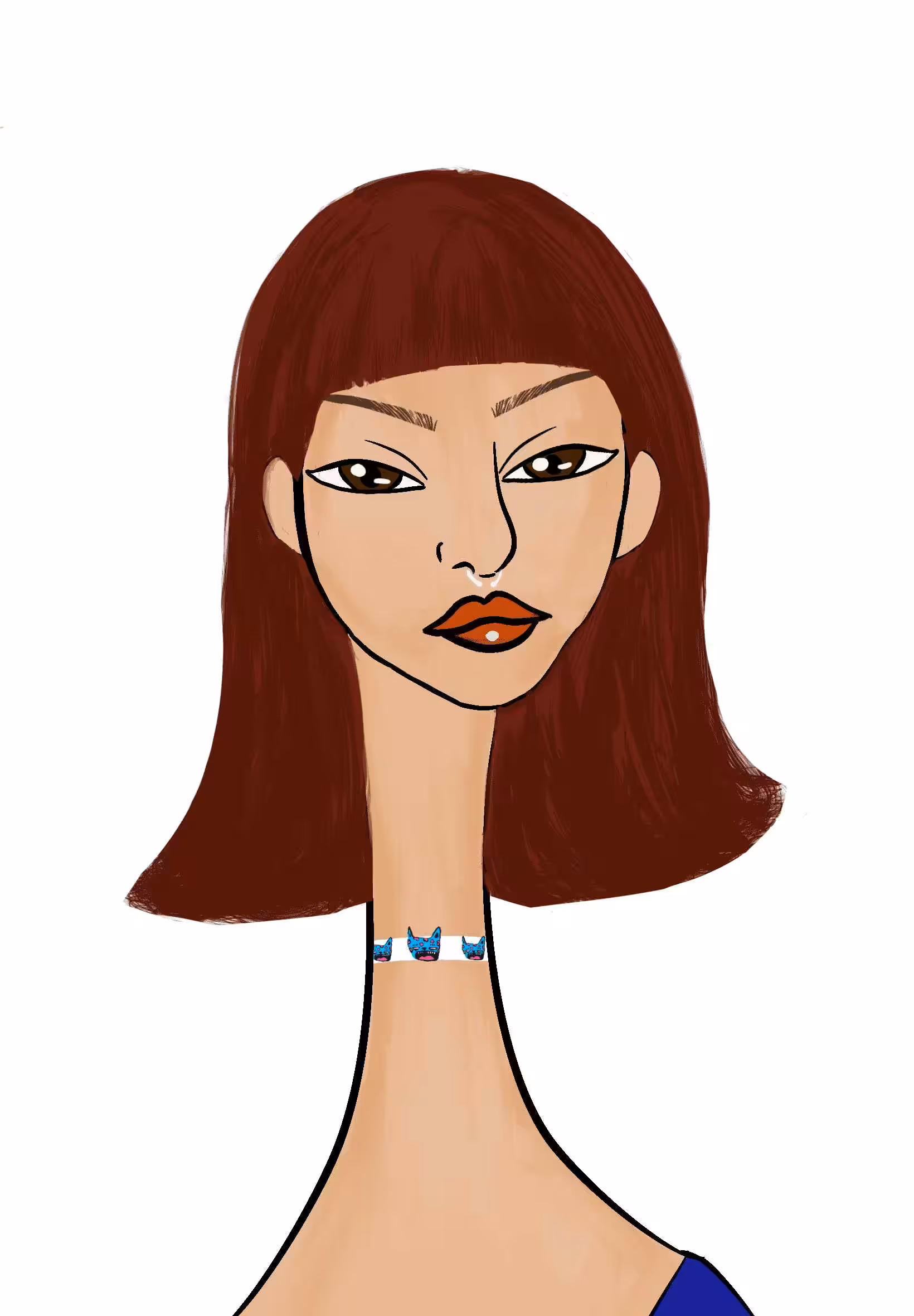 Long Neckie Lady #2012