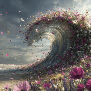 things the wind kept: FLOWER TIDE
