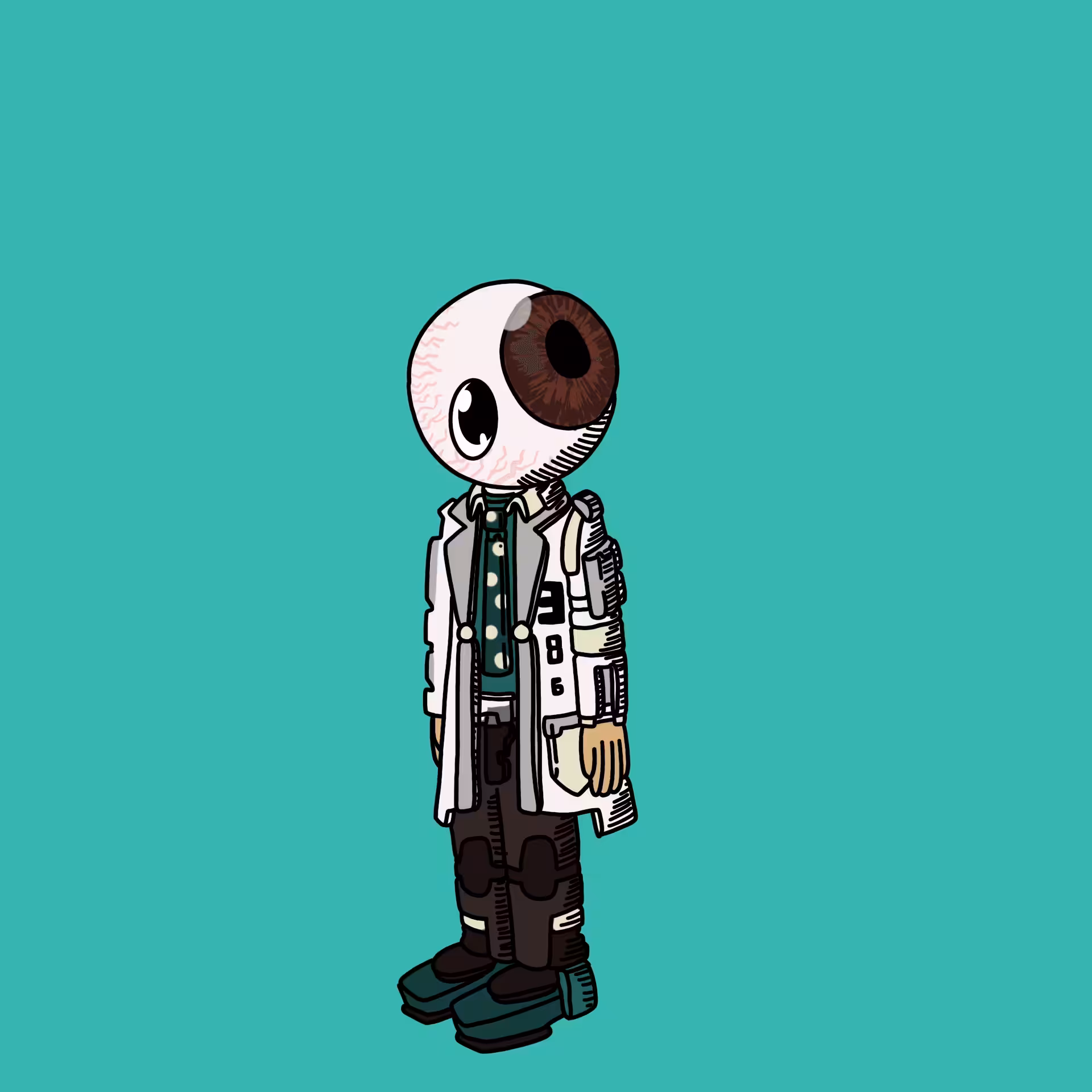 Ophthalmologist one eyed guy #00386