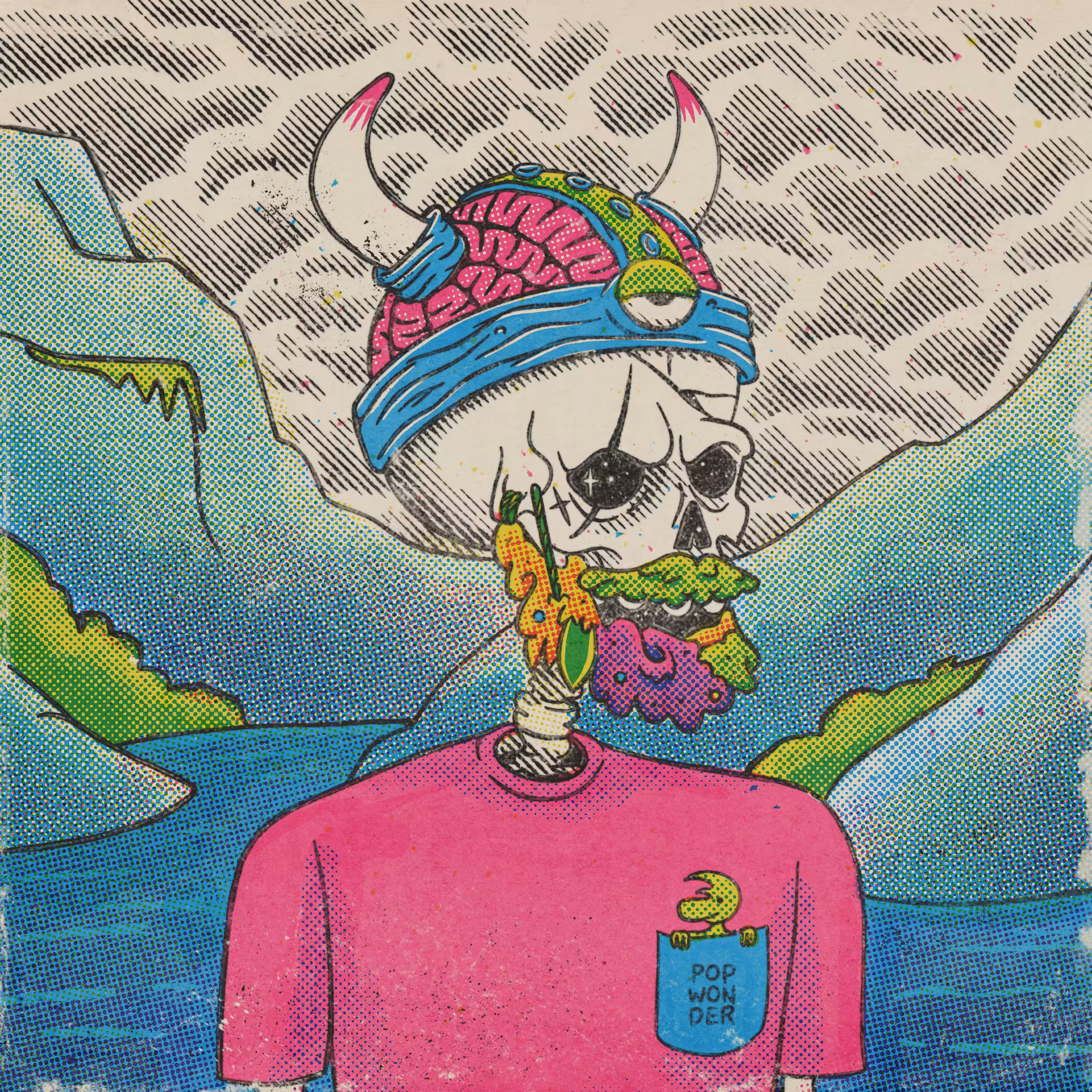 Wicked Cranium #3254 // Pop Wonder Remix