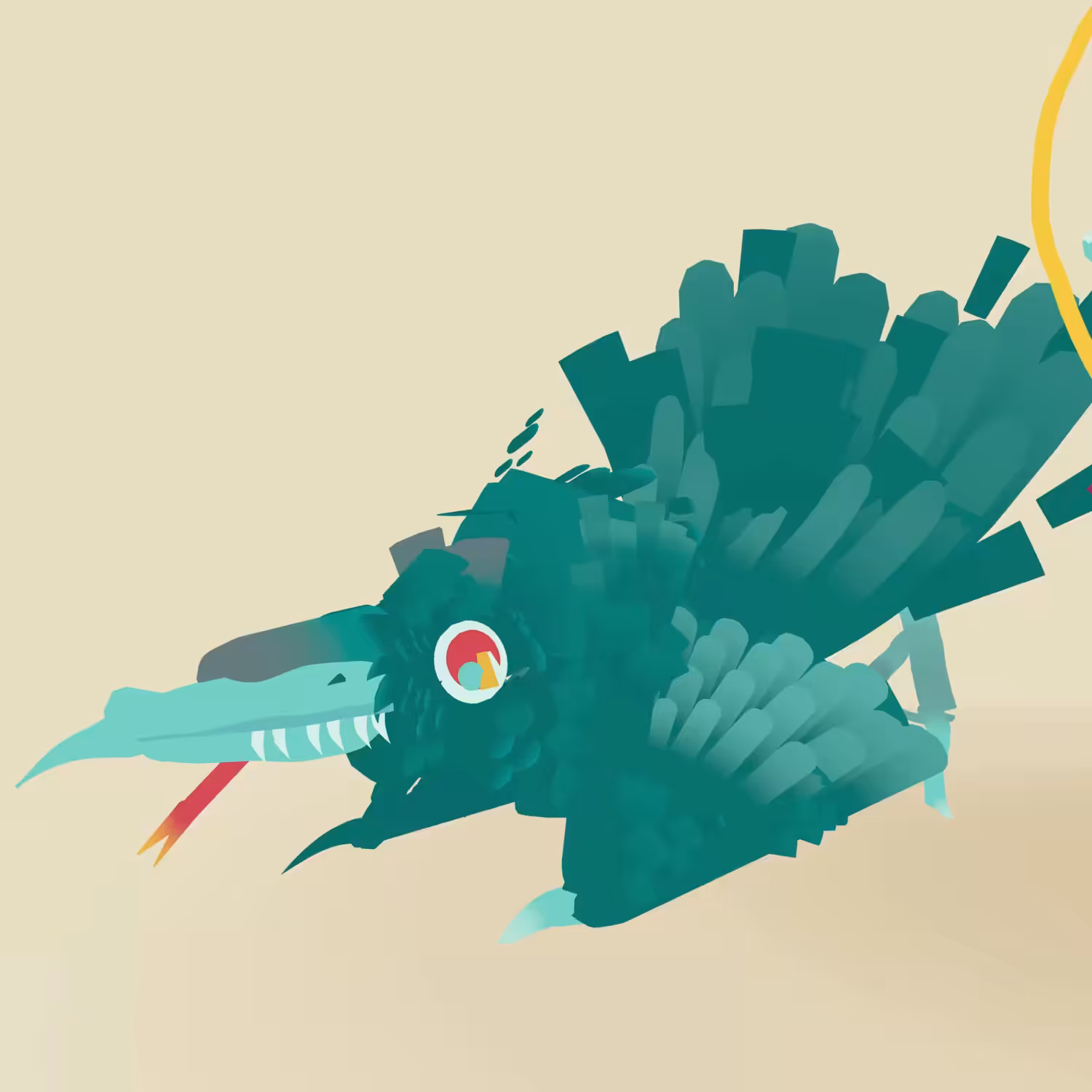 QUILLTOBER Day 05 // Raven