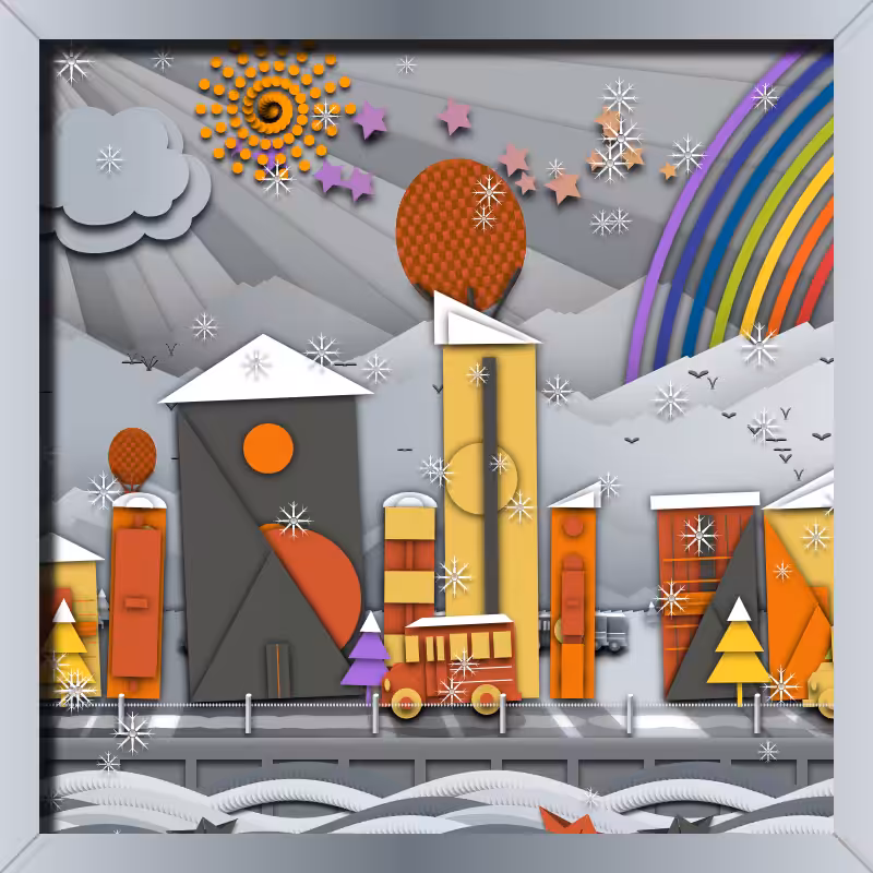 Paper Art 2.5D #29