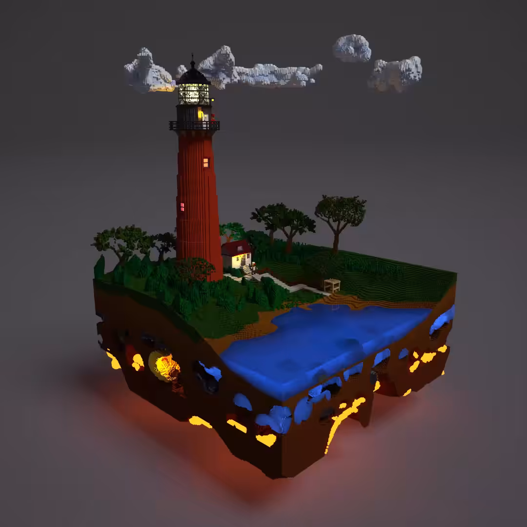 Crypto Lighthouse 01 - Jupiter Inlet Lighthouse
