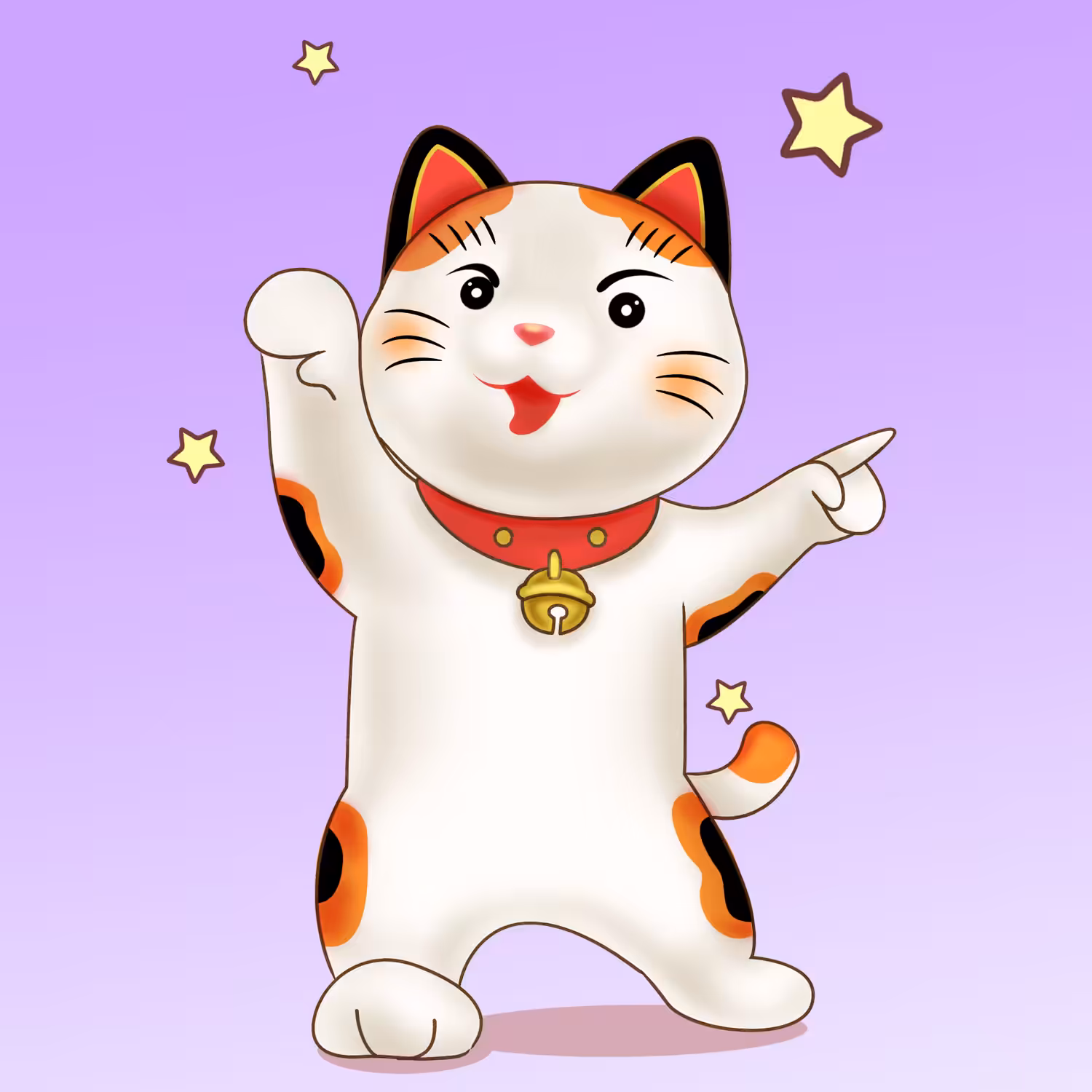 Maneki neko - Performing