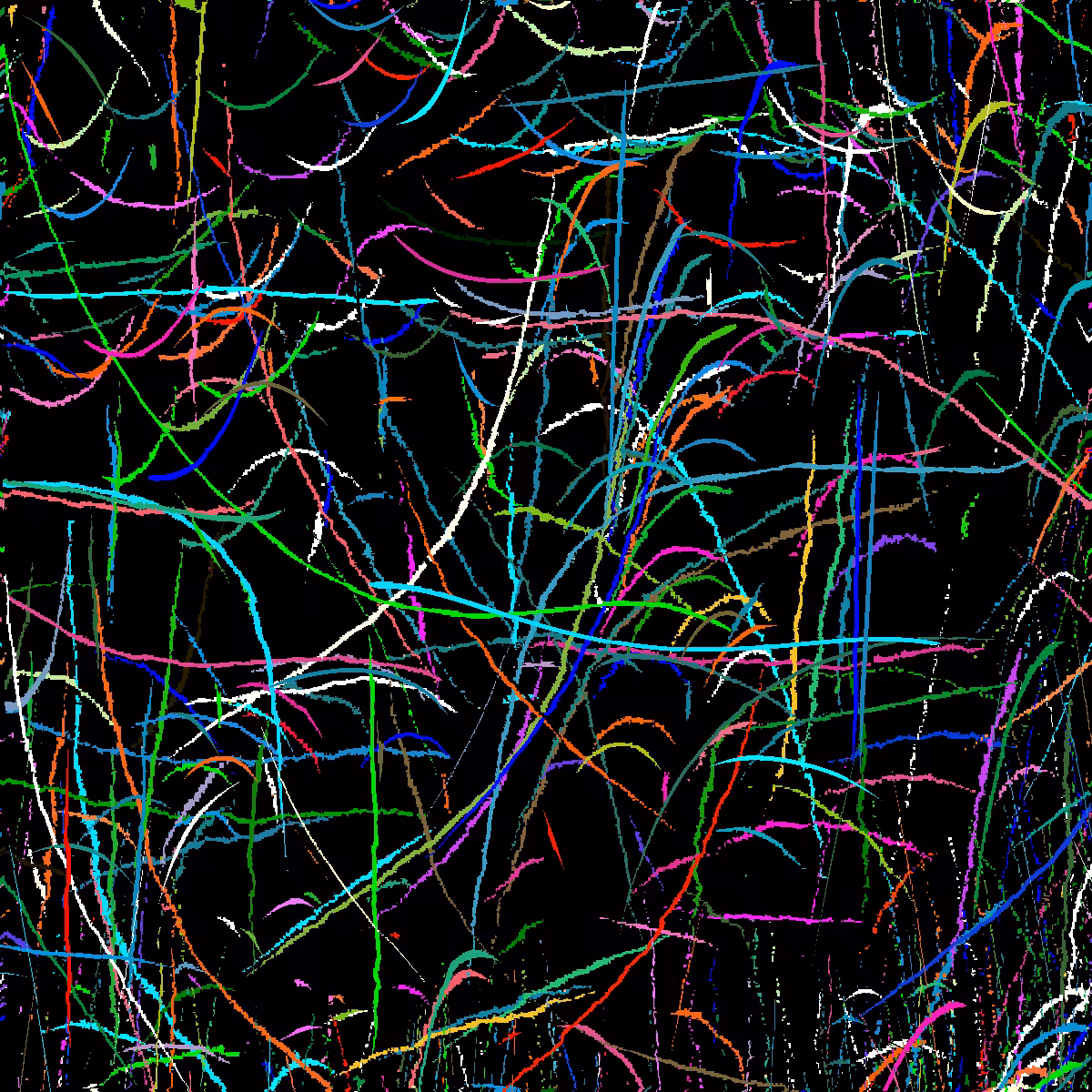Pollock's Style Generator #12