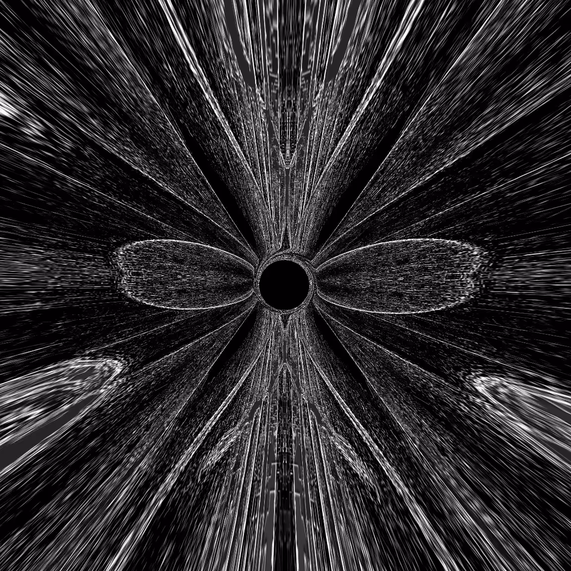 svmonochromes #1 black hole