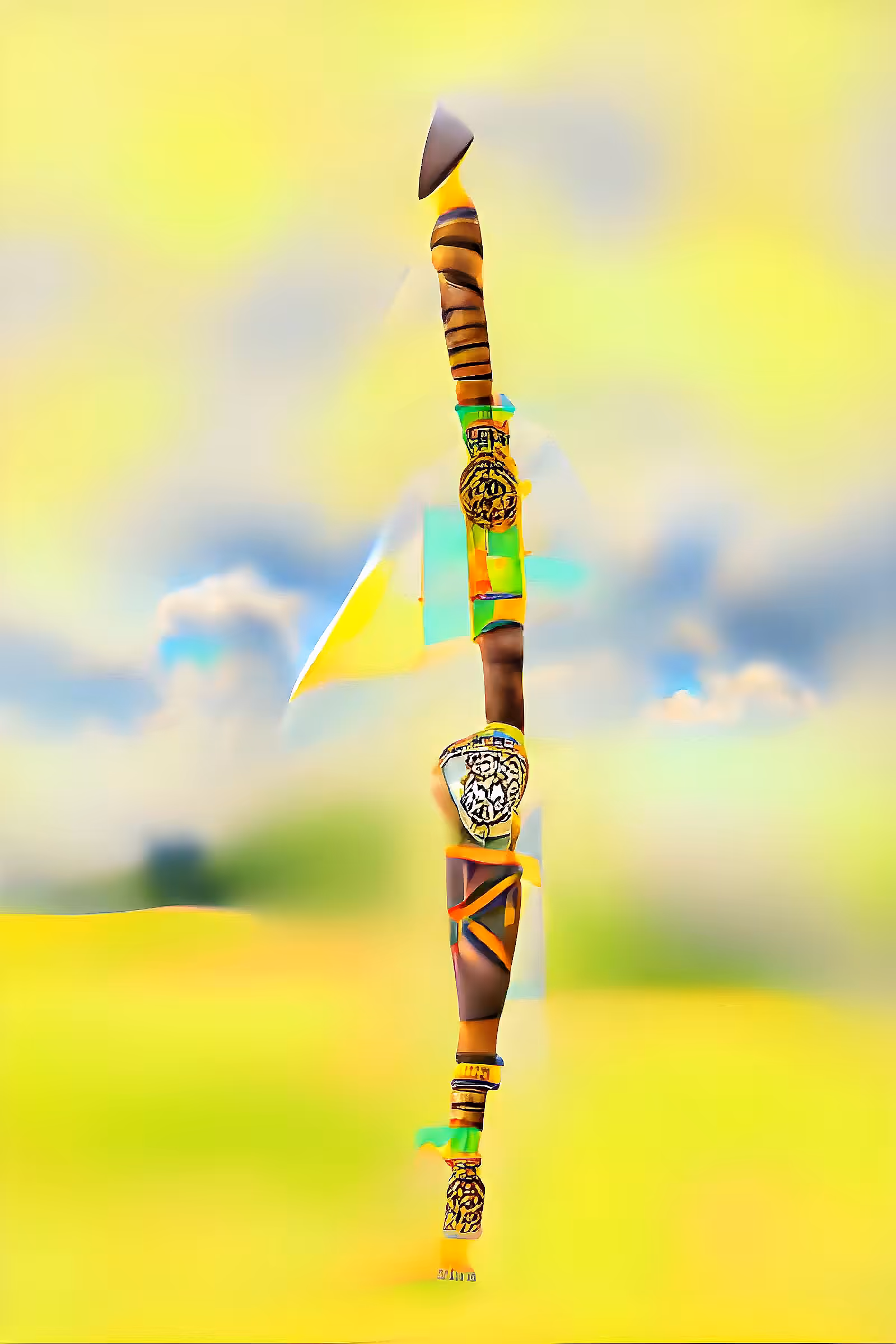 Tau Tribal Staff