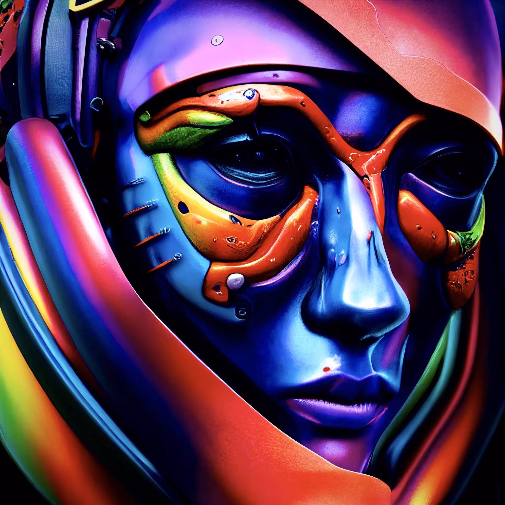 A Colorful Muse II