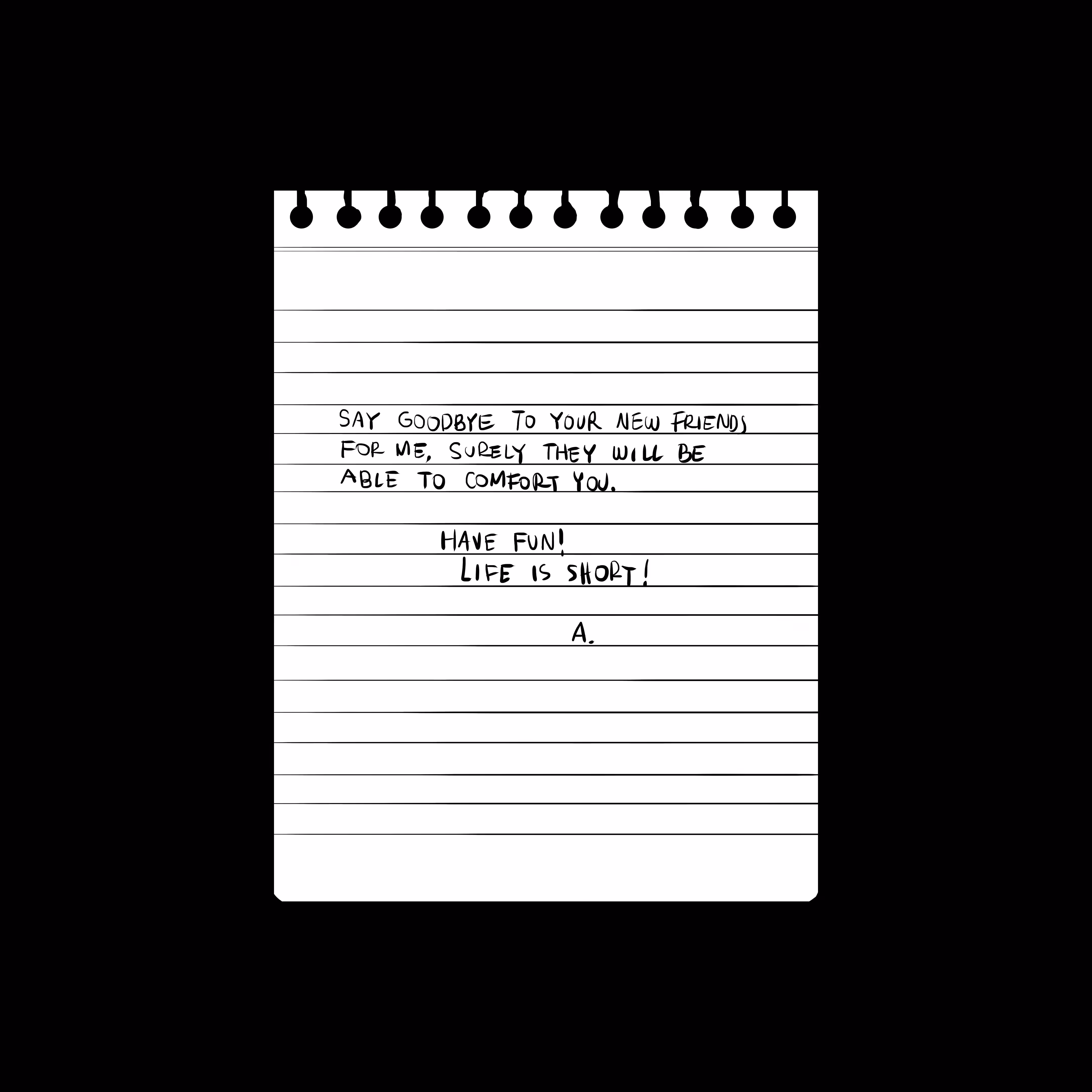 Passive agressive suicide note 3
