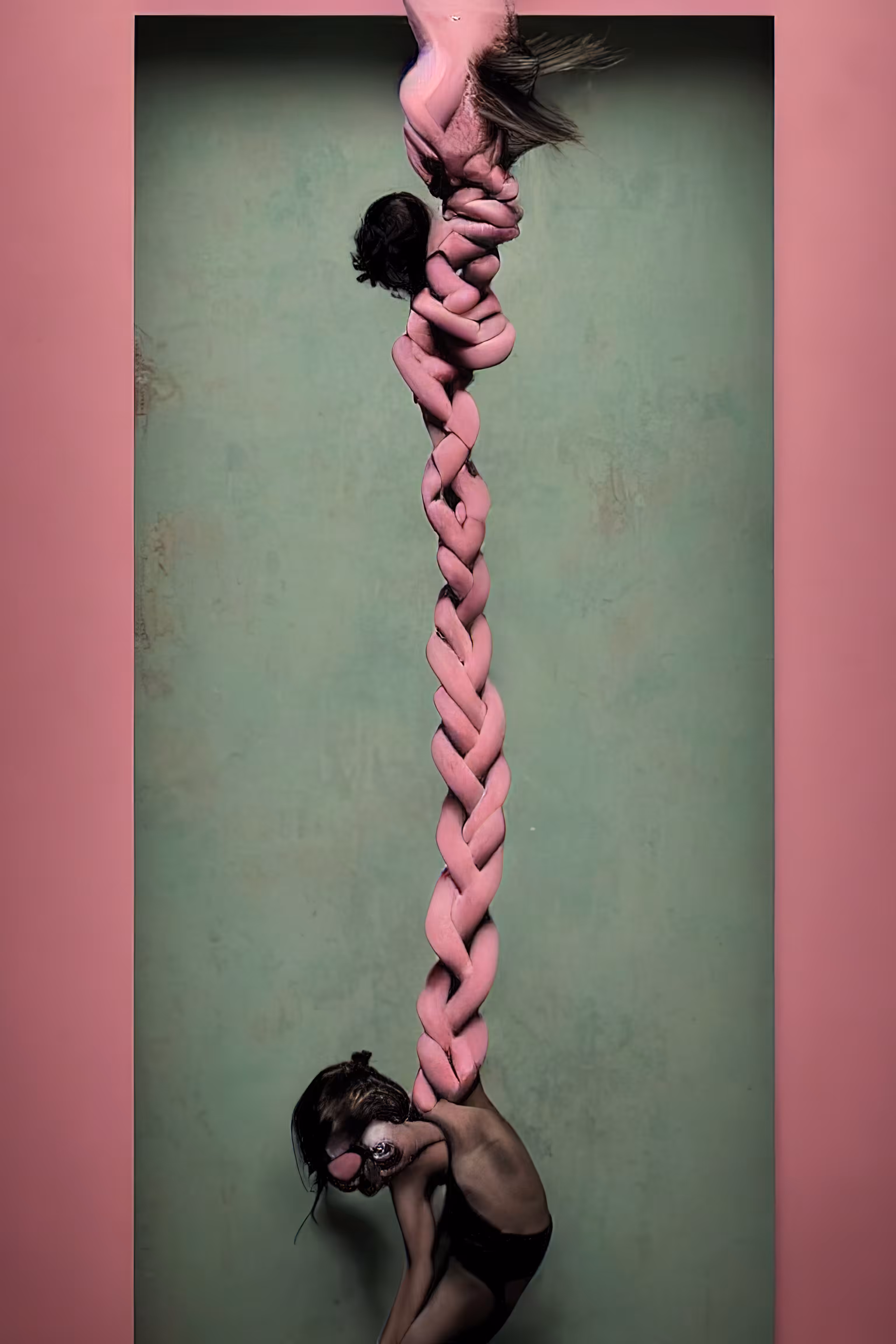 Intertwined and Distorted 9