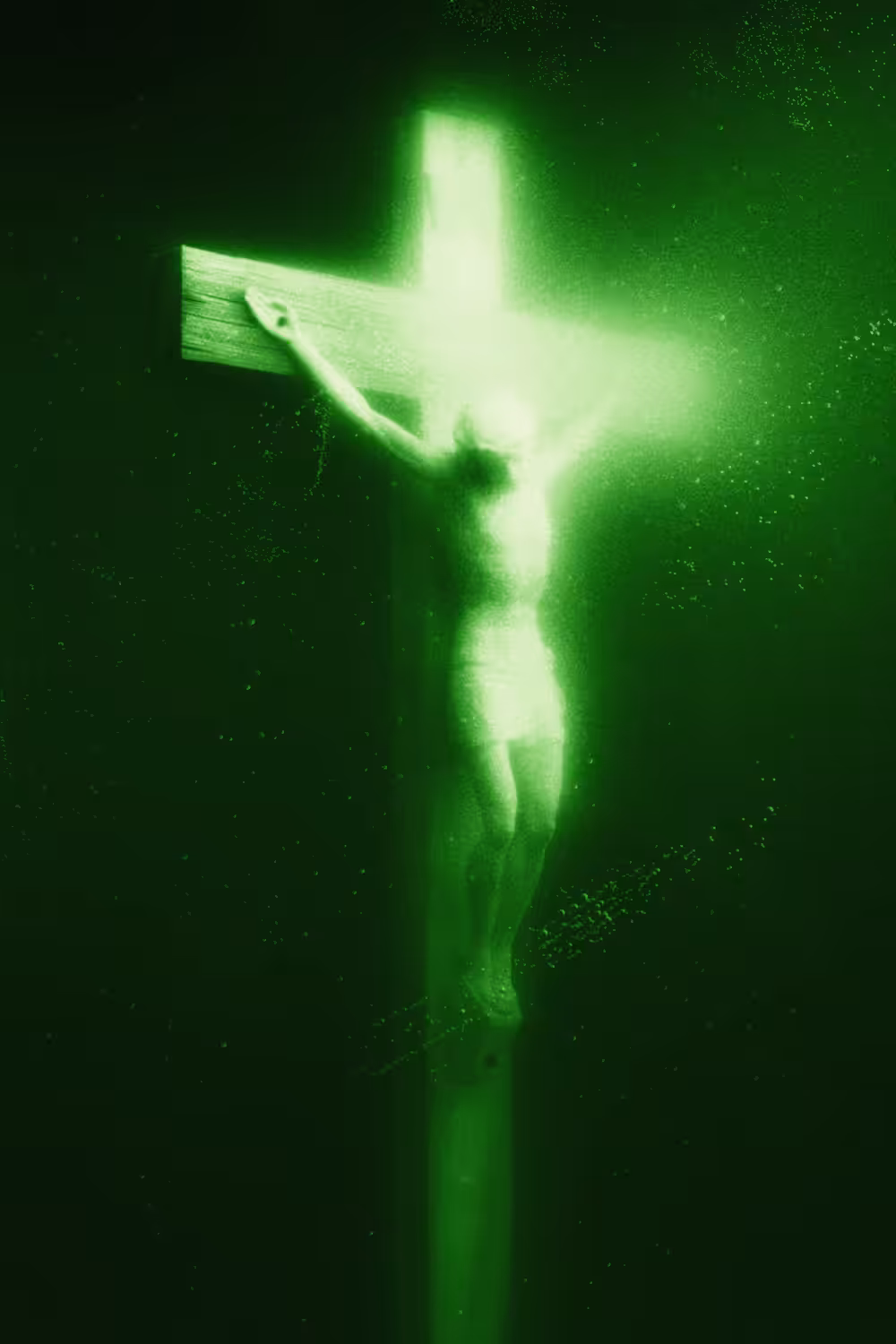 Piss Christ (Green)