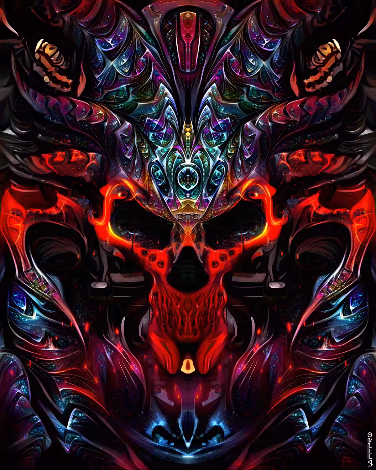 Mr. CryptoSkull #002 by Laffpro