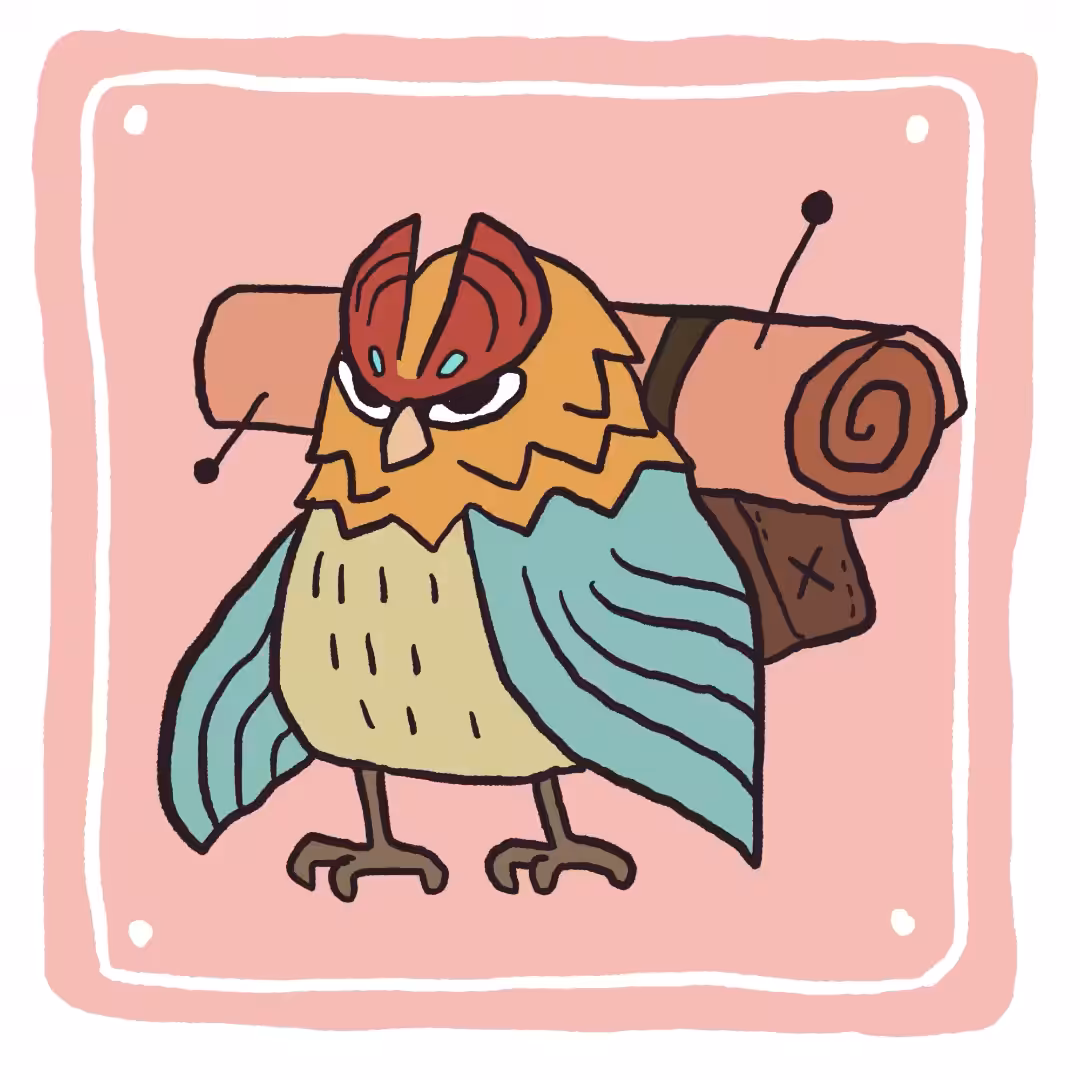 Monster Store #030 Message Owl