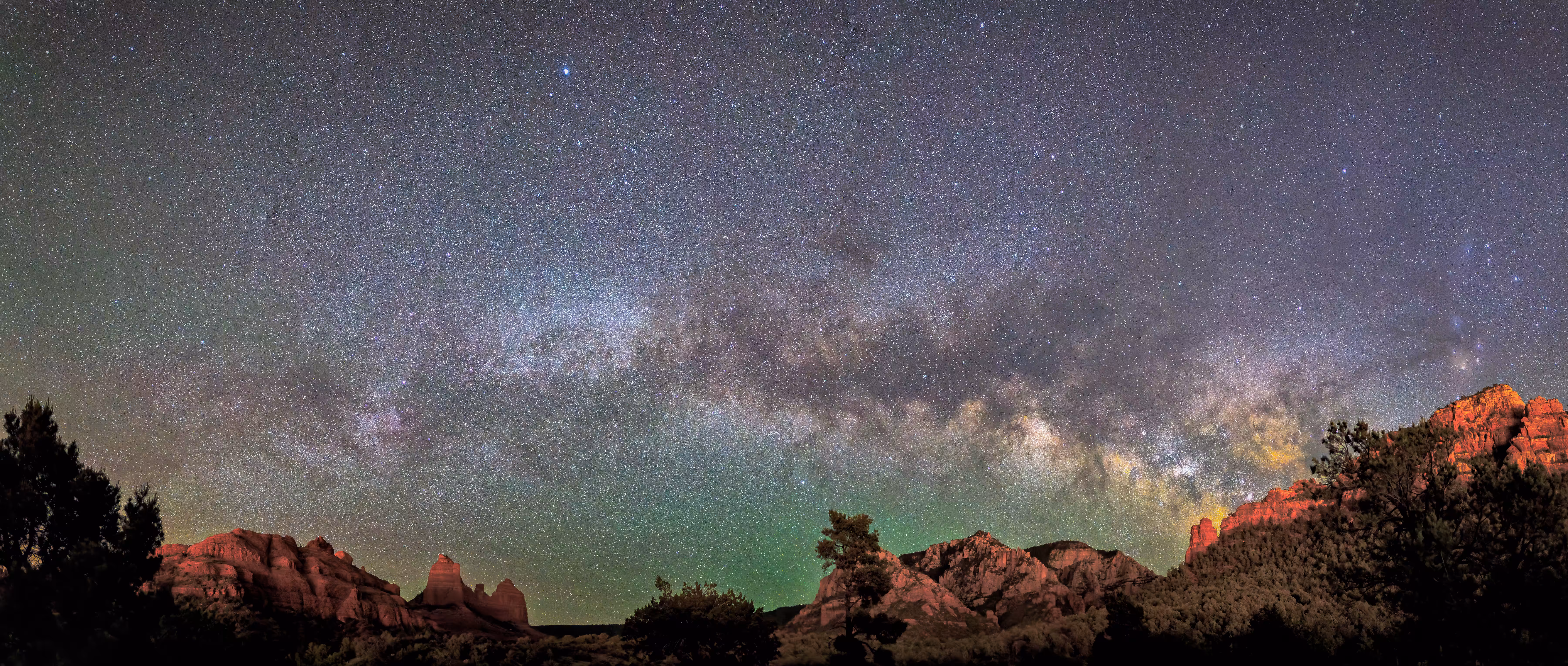Heavens Above - wide format vista