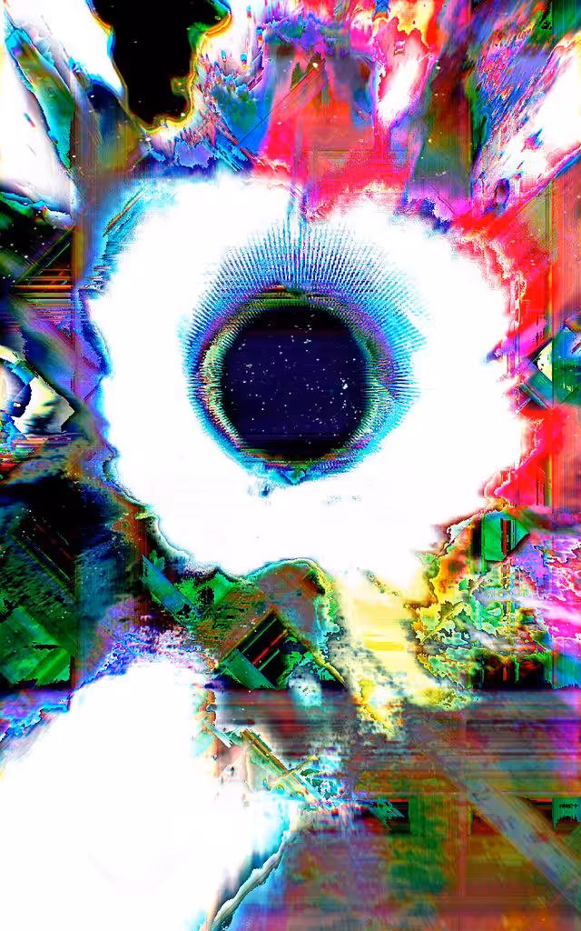 Glitchy sun 