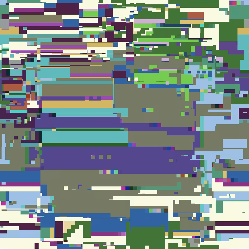 Cascade automata, pixel nature #28