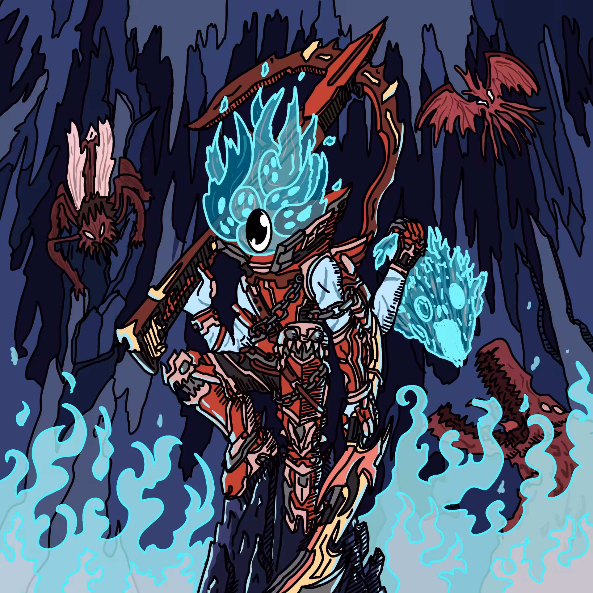 Hellhunter one eyed guy #00330
