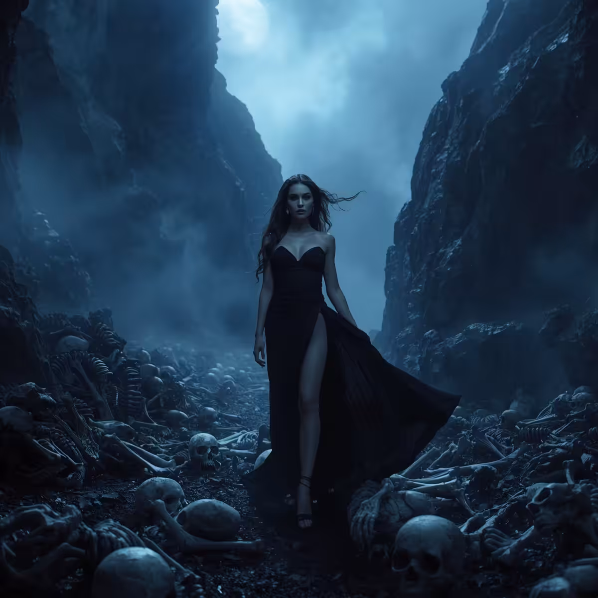 One soul in two bodies: A mountain full of skeletons
