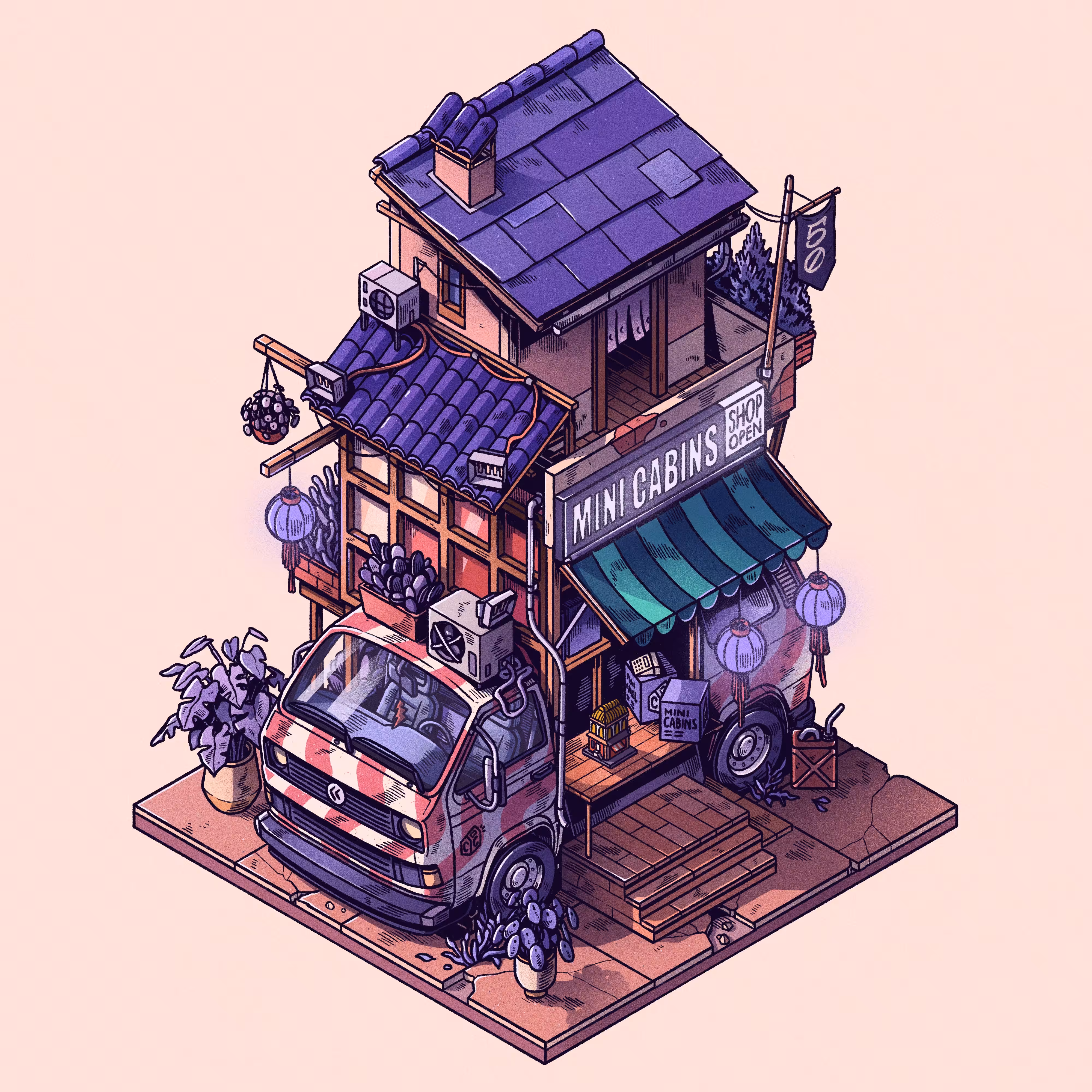Curious Cabins #50: Caravan #771