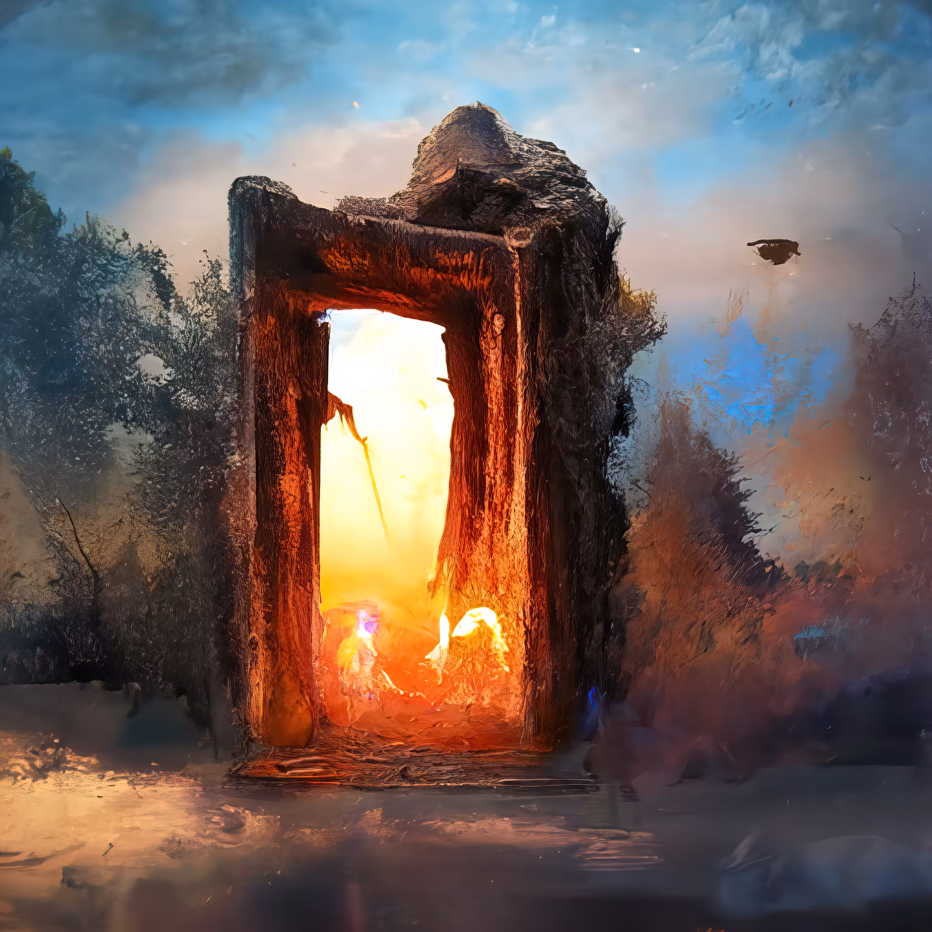 Between the realms