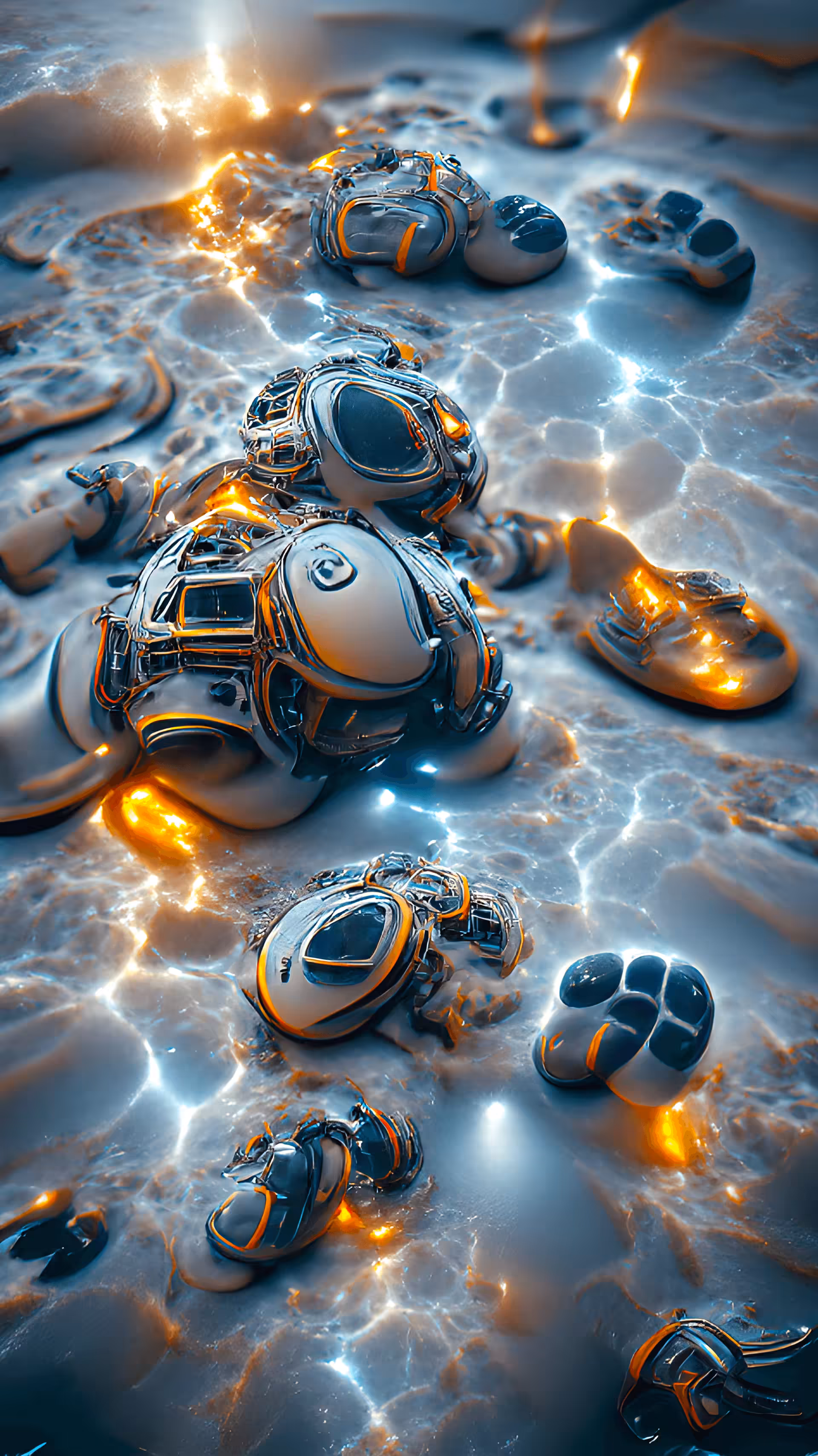 Imaginarium AI #033 - Europa Subaquatic Colonies