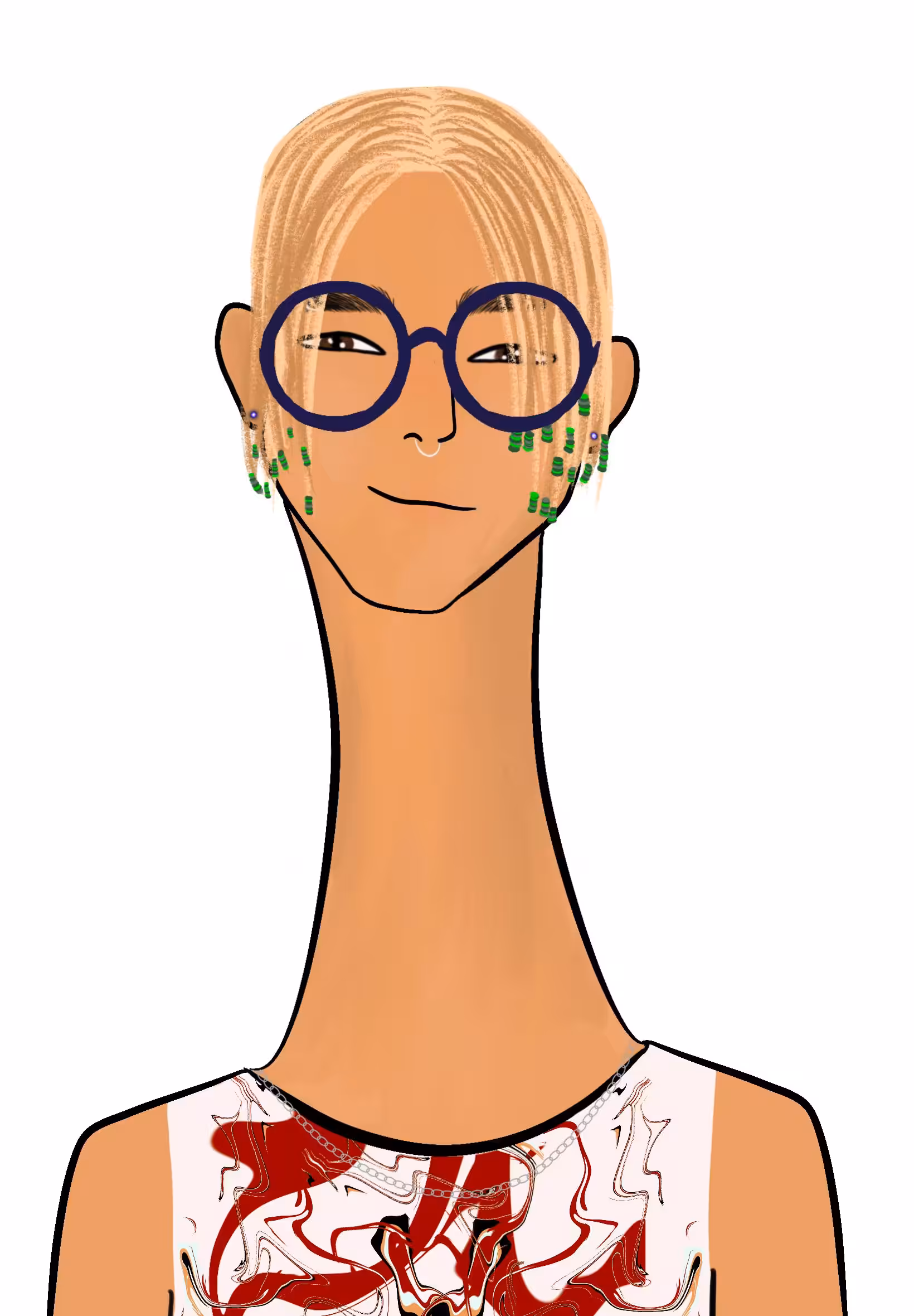 Long Neckie Fellas #2081