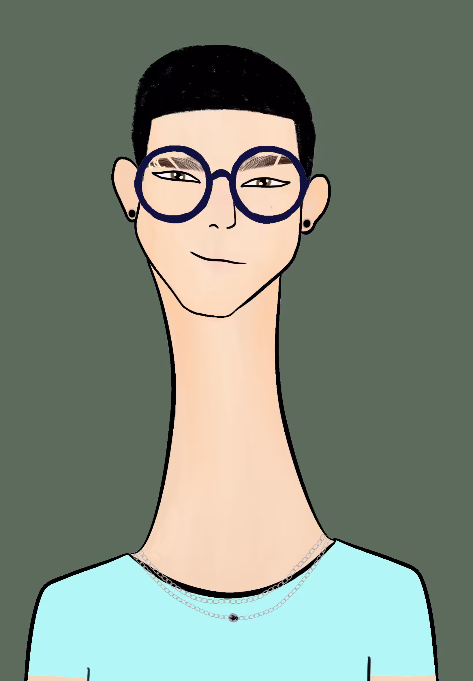 Long Neckie Fellas #1217